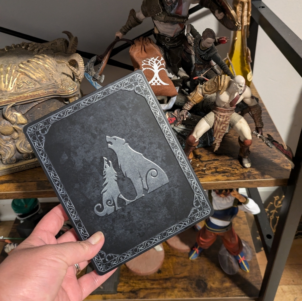 God of War Ragnarok empty Steelbook